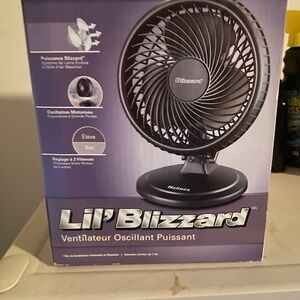 HOLMES BLIZZARD 7" Table Fan, 2 Speeds